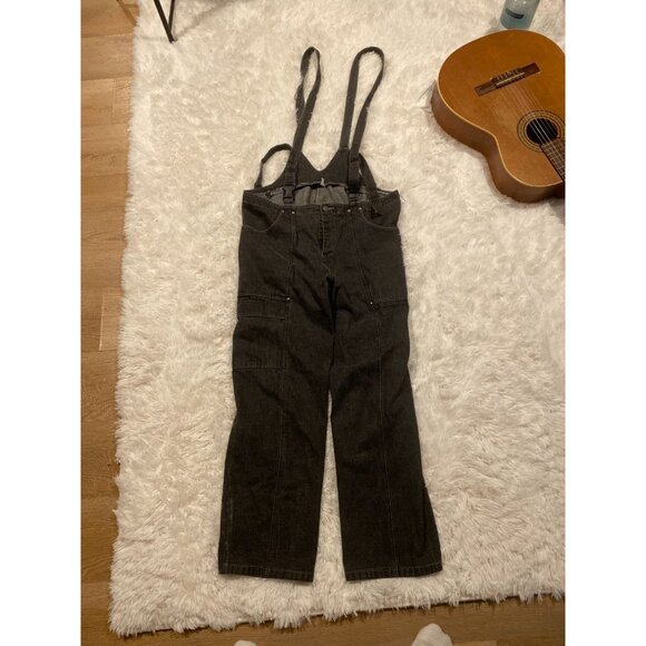 Mens Nasty Pig Gray Overalls Brawn Gray Medium Jeans Overall Straps NastyPig - Picture 2 of 11